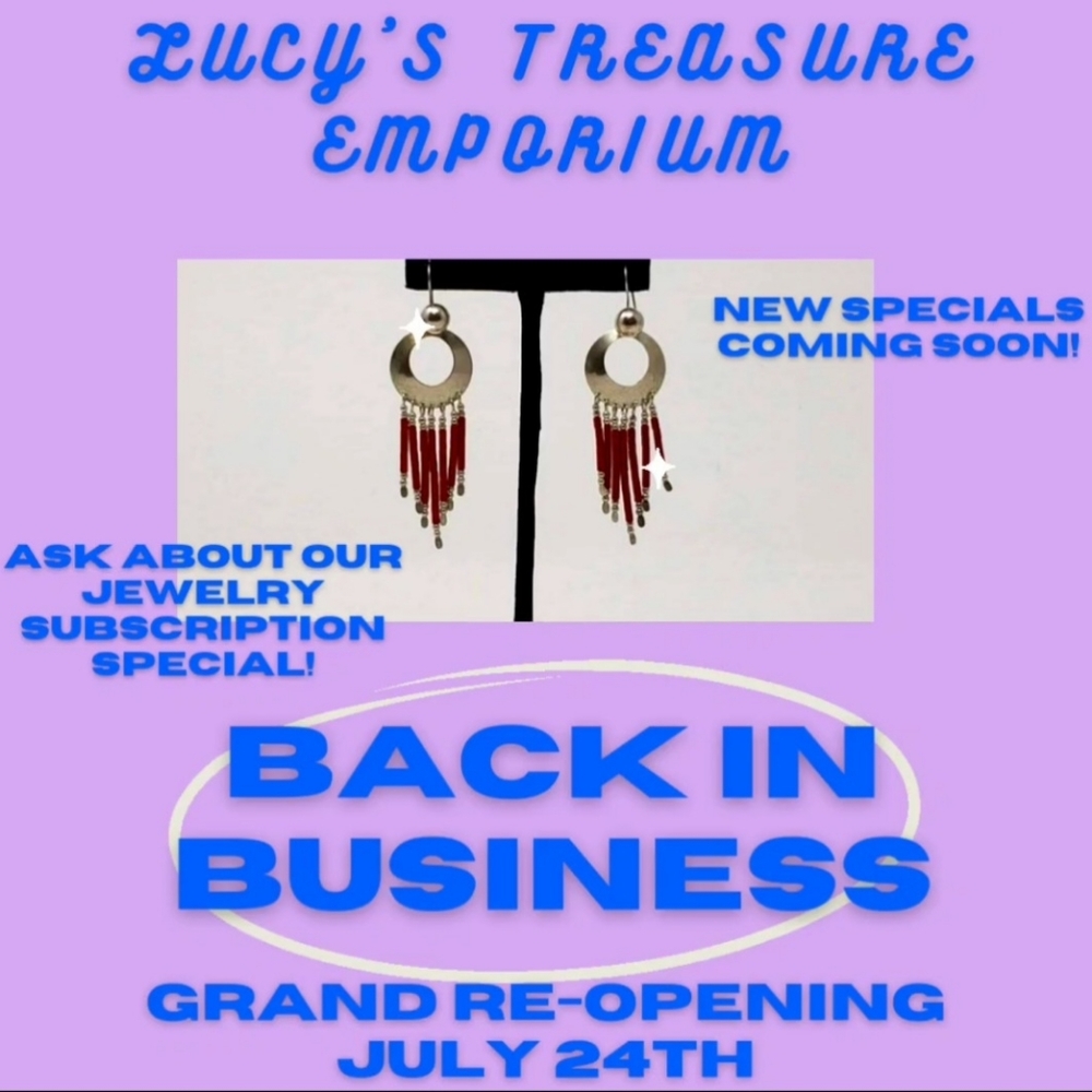 GRAND RE-OPENING JULY 24TH